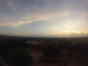 Bagan Cloudy sunset