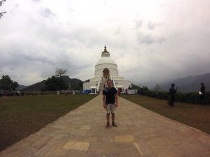the cloudy trek to the pagoda
